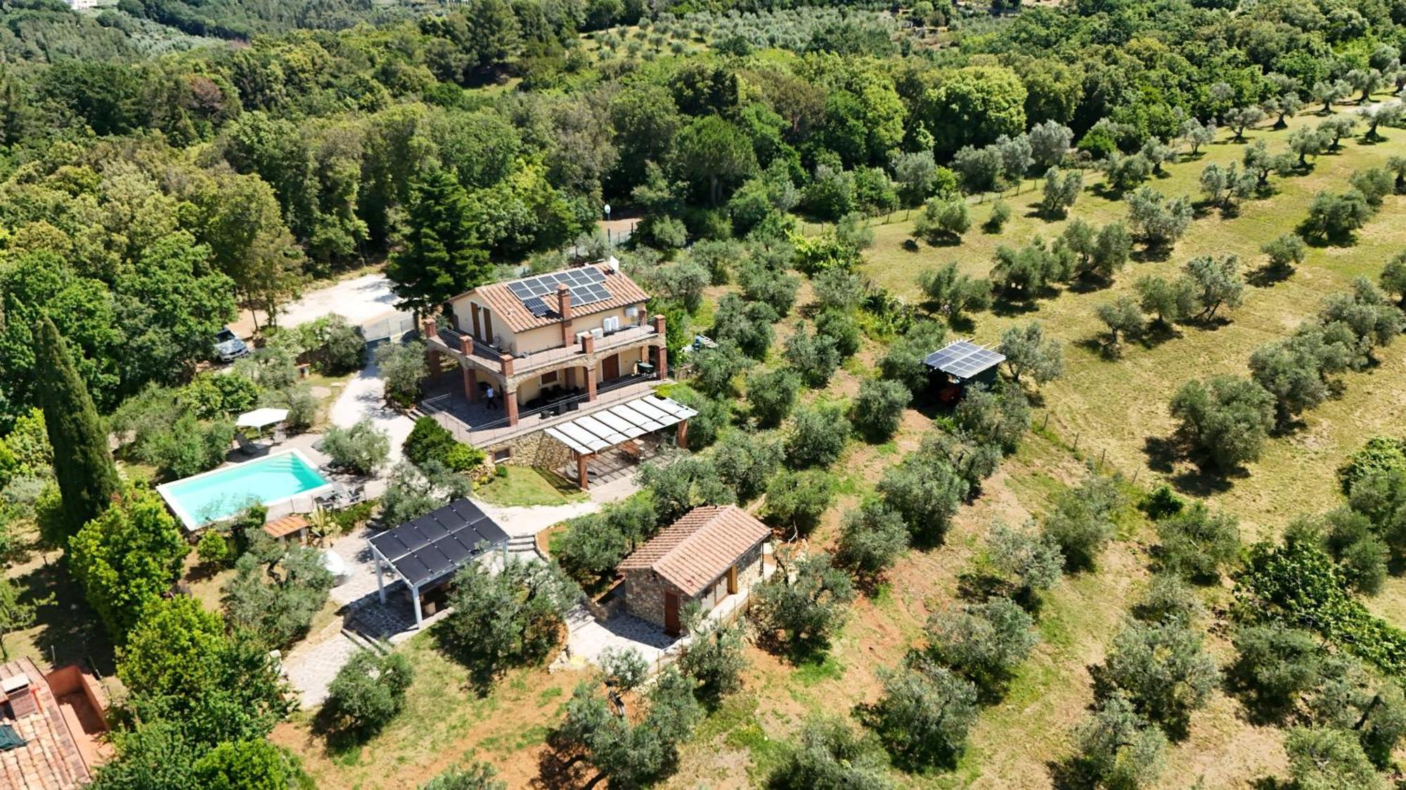 Il Panorama Apartment Montescudaio Exterior photo